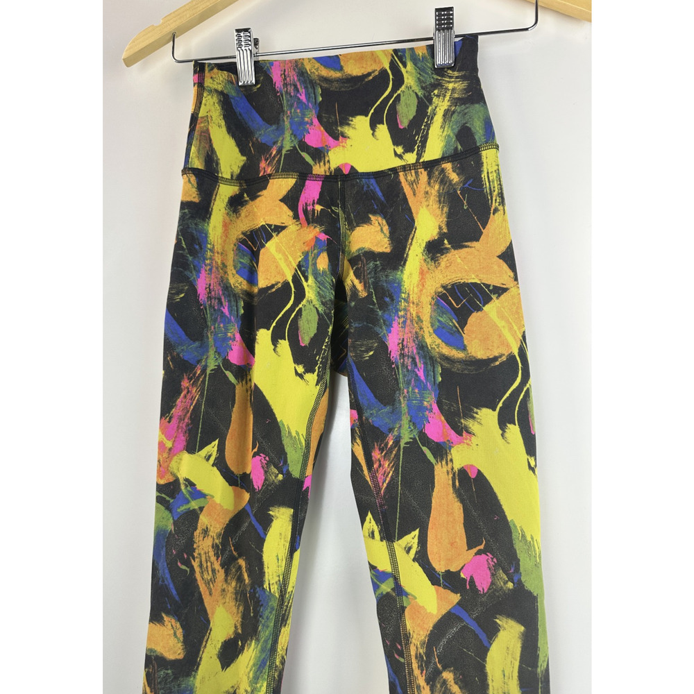 Lululemon Wunder Train Contour Fit High Rise Tight 25" Undertone Multi Size 4 - Picture 3 of 13